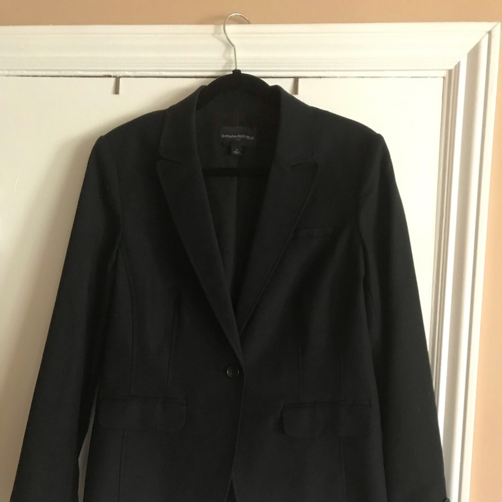 Banana Republic Black Blazer Size 12